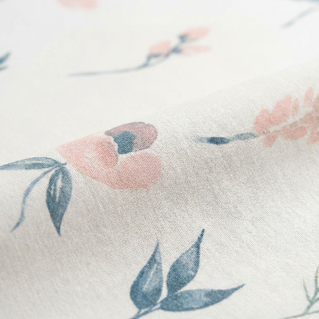 Pure Weave - Blush Meadow Double Bed Sheet Set
