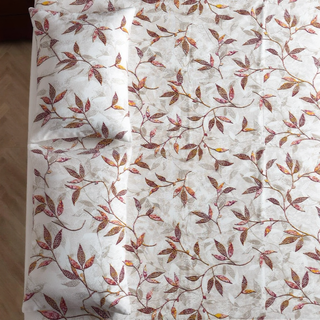 Pure Weave – Autumn Breeze Double Bed Sheet Set