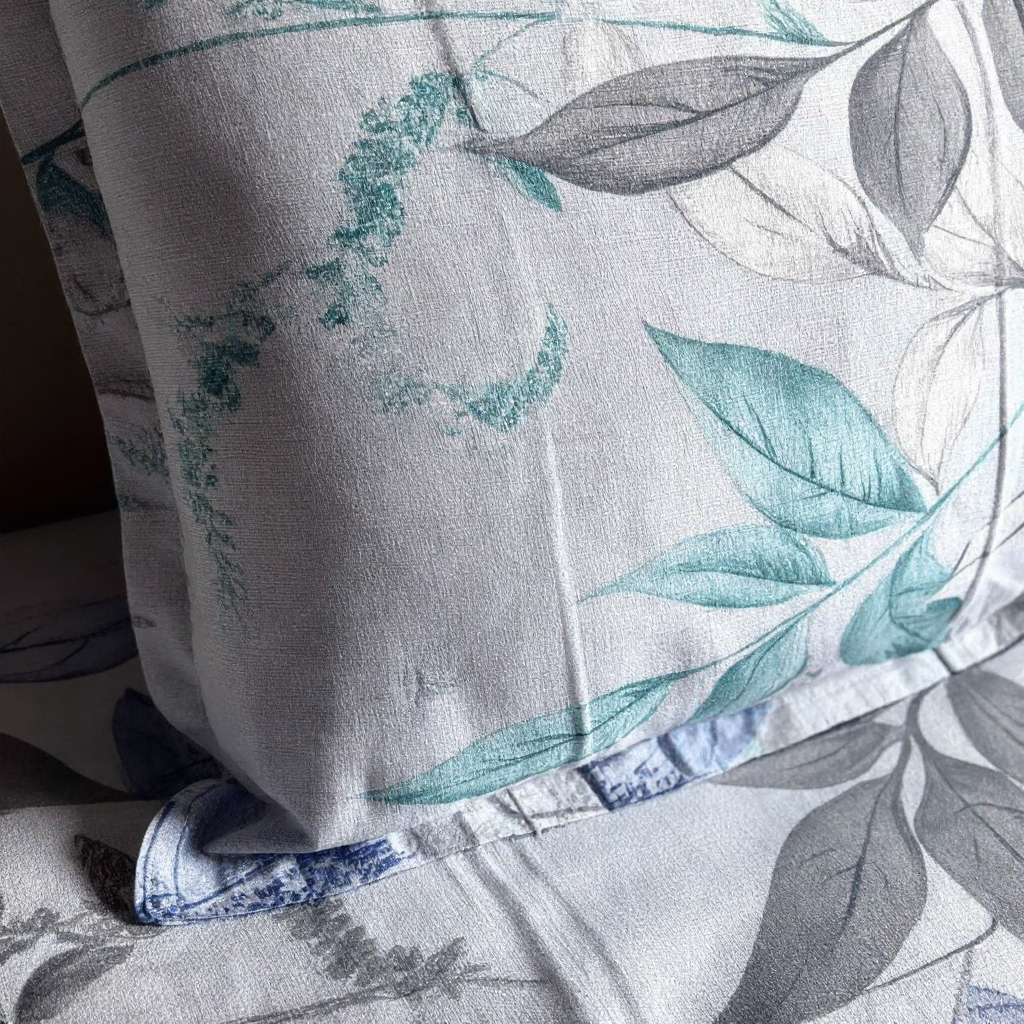 Pure Weave - Moonlit Flora Double Bed Sheet Set