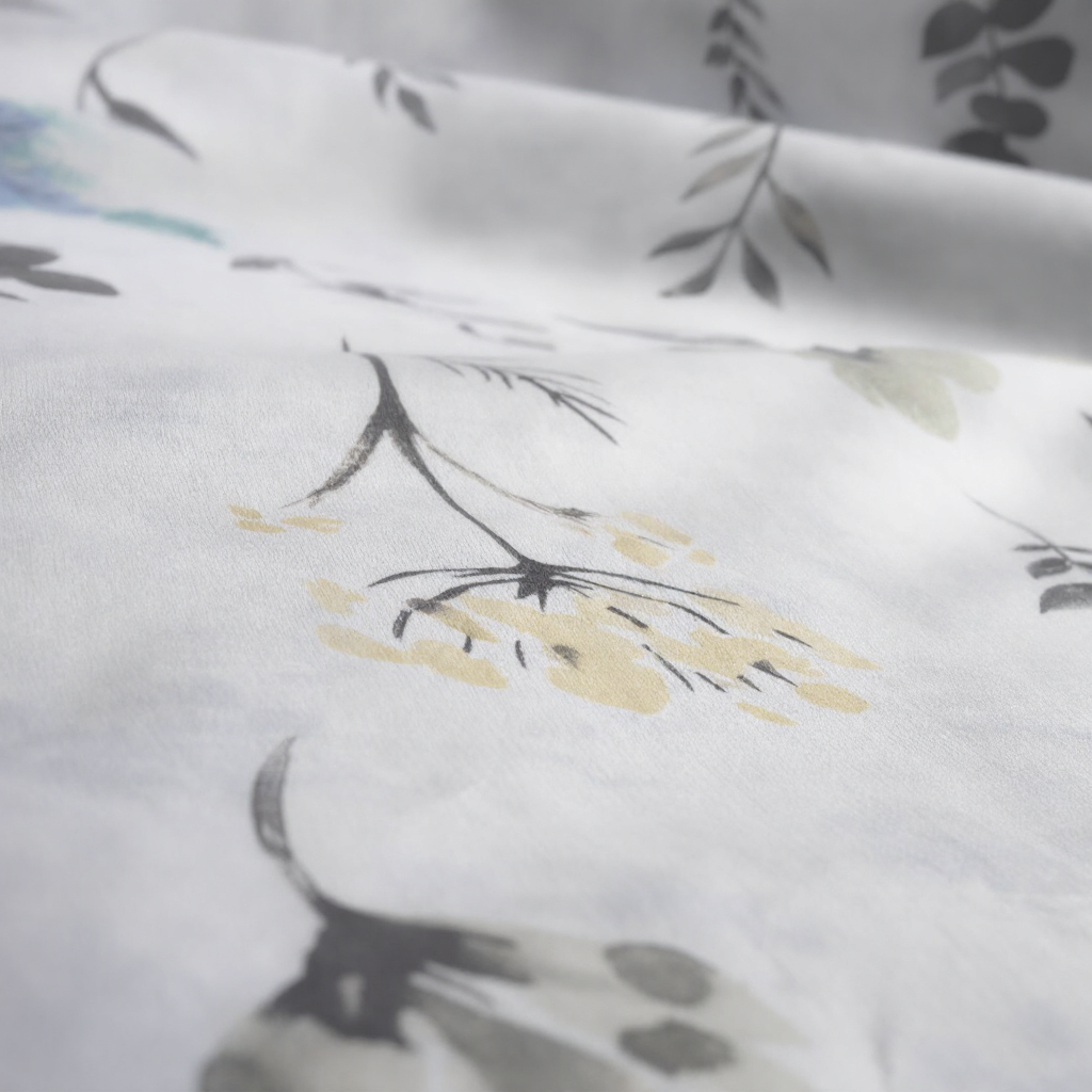 Pure Weave - Lemon Bloom Cotton Bedsheet Set