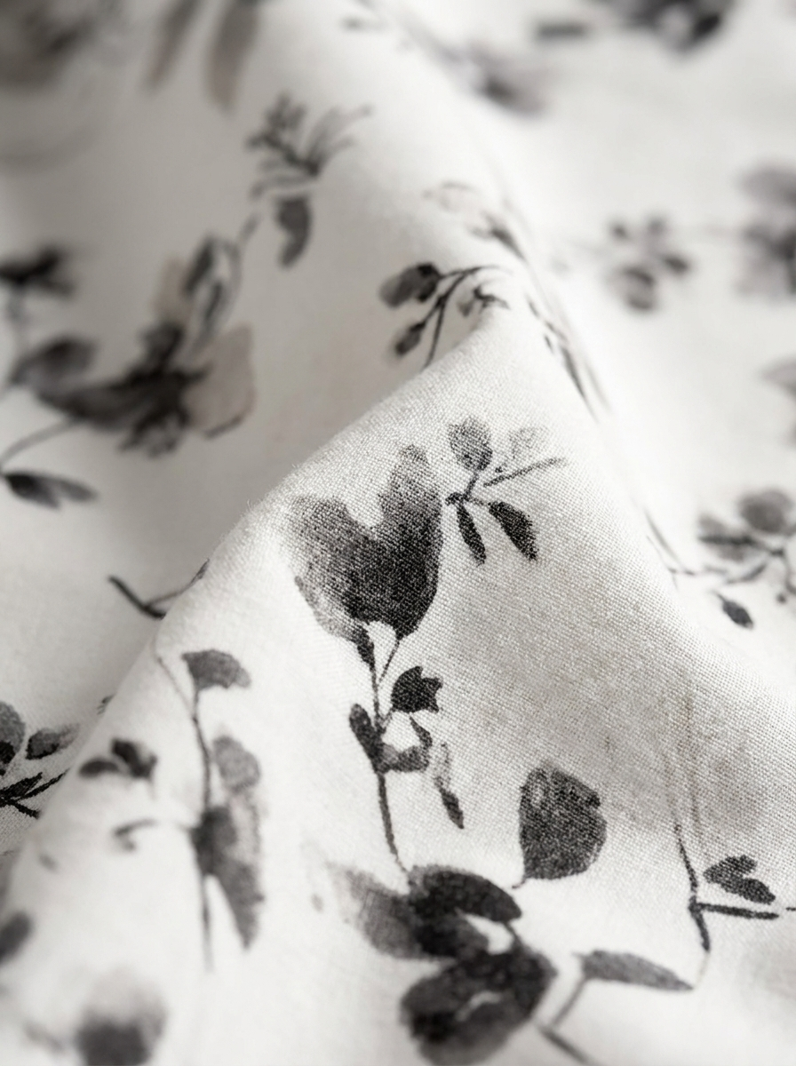 Pure Weave - Mist Bloom Double Bed Sheet Set