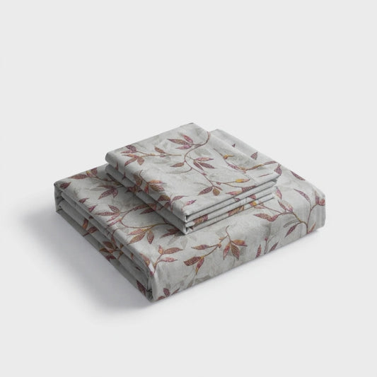 Pure Weave – Autumn Breeze Double Bed Sheet Set