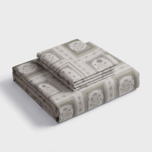 Pure Weave - Botanic Charm Double Bed Sheet Set