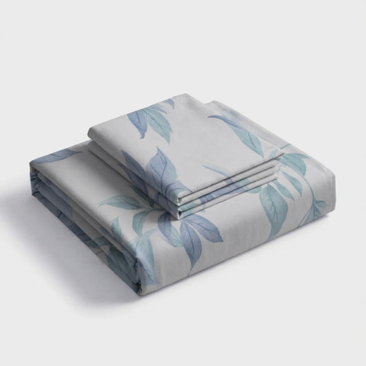 Pure Weave - Moonlit Flora Double Bed Sheet Set